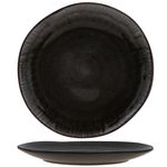 18tlg. Tellerset Zakynthos Reactive Glaze Schwarz- 24327312_Bild_2