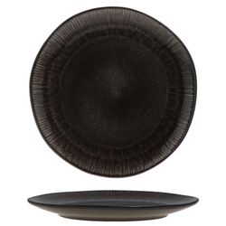 24327312-HIT-Reactive-Black-Zakynthos-Kuchenteller.jpg 18tlg. Tellerset Zakynthos Reactive Glaze Schwarz- 24327312_Bild_3