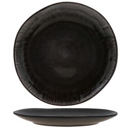 24327312-HIT-Reactive-Black-Zakynthos-Speiseteller.jpg 18tlg. Tellerset Zakynthos Reactive Glaze Schwarz- 24327312_Bild_2