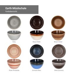 24301885-HIT-Earth-Mueslischale-Farbuebersicht.jpg 6er Set Müslischale 14cm Earth - 24301885_Bild_3