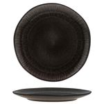 6er Set Dessert- Kuchenteller Zakynthos Reactive Glaze Schwarz - 24327312_Bild_3