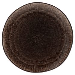 24327306-HIT-Reactive-Brown-Santorini-Kuchenteller-Draufsicht.jpg 6er Set Dessert- Kuchenteller Samos Reactive Glaze Braun - 24327306_Bild_4