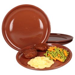 99529-Arte-Regal-Teller-Platte-29cm-4er-Set-Deko-NEU.jpg 4er Set Tonteller Platte 29cm - 99529_Bild_1