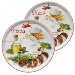 04018-ZP2-Tabel-Roc-Saturnia-Pizzateller-33cm-Napoli-Red-2er-Set.jpg 2er Set Pizzateller Napoli Pizzafoods rot 33cm - 04018#ZP2_Bild_2
