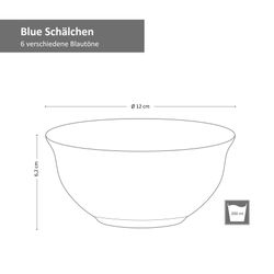 24327034-HIT-Blue-Schaelchen-12cm-Bemassung-2024.jpg 6er Set Snack-/Dipschale 12cm Blue - 24327034_Bild_3