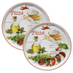 04019-ZP2-Tabel-Roc-Saturnia-Pizzateller-31cm-Napoli-Red-2er-Set.jpg 2er Set Pizzateller Napoli Pizzafoods rot 31cm - 04019#ZP2_Bild_1