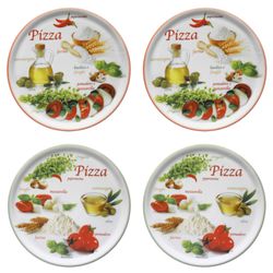 04019-ZP1-04019-ZP2-Table-Roc-Saturnia-Pizzateller-31cm-Napoli-Green-Red-4er-Set.jpg 4er Set Pizzateller Napoli Pizzafoods grün + rot 31cm - 04019#ZP2 + 04019#ZP1_Bild_5