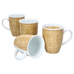 409321-Ritzenhoff-und-Breker-Brazil-Gelb-Kaffeebecher-4er-Set-Deko.jpg 4er Set Kaffeebecher Gelb Brazil 320ml Ritzenhoff & Breker - 409321_Bild_1