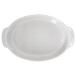 Arte Regal Auflaufform Nr. 01 weiß oval mit Henkel groß - 03845_Bild_2