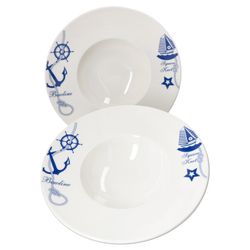 T690BNC28CK-Bonna-Navy-Banquet-Pastateller-28cm-2er-Set.jpg 2er Set Pastateller Navy Banquet Bonna - T690BNC28CK_Bild_1