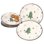 6er Set Kuchenteller Weihnachtsbaum 19cm - 23105706_Bild_1