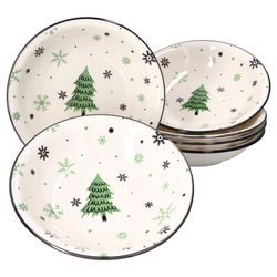 23105712-HIT-Weihnachtsbaum-Suppenteller-21cm-6er-Set.jpg 6er Set Suppenteller Weihnachtsbaum 21cm - 23105712_Bild_1