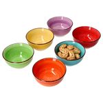 6er Set Snack-/Dipschale Uni bunt 12cm - 24326734_Bild_1