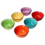 6er Set Snack-/Dipschale Uni bunt 12cm - 24326734_Bild_2
