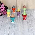 6er Set Eierbecher Uni bunt - 24326740_Bild_7