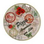 2er Set Pizzateller Charme Green - Moskau grün - 31cm - 04019#ZCHAV_Bild_1