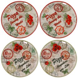 04018-ZCHAR-04018-ZCHAV-Table-Roc-Saturnia-Charme-Red-Green-Pizzateller-33cm-4er-Set.jpg 4er Set Pizzateller Charme Red + Charme grün - Rom rot + Moskau grün - 33cm - 04018#ZCHAR + 04018#ZCHAV_Bild_6