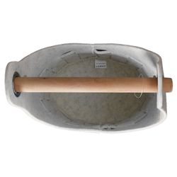 03-1010420-Boltze-Filzkorb-Set-Cui-Beige-Einzeln-innen.jpg B. F. 3er Set CUI Filzkörbe mit Holzgriff beige – 1010420_Bild_3