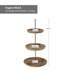 07-2009924-Boltze-Etagere-Percha-Paula-Bemassung.jpg 00 cm 3-stufig Holz - 2009924_Bild_7