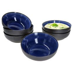 01-24327290-Reactive-Glaze-Navy-Blue-Athens-Schale-6er-Set-Deko.jpg 6er Set Schalen Reactive Glaze Navy Blue- Athens _Bild_1