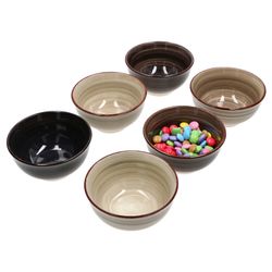 01-24326864-HIT-Grey-Baita-Schaelchen-12cm-6er-Set-Deko-01.jpg 6er Set Snack-/Dipschale Grey 12 cm - 24326864_Bild_1