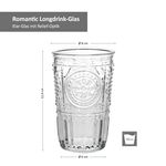 2er Set Romantic Longdrink-Glas klar 340ml_Bild_4