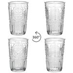 4er Set Romantic Longdrink-Glas klar 340ml_Bild_3