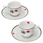 4tlg Set Espressotasse + Untertasse Caffee Amore - 412840_Bild_2