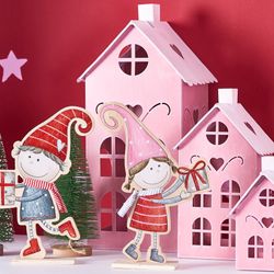 03-2003807-Boltze-Laterne-Kufstein-Haus-3tlg-Set-rosa-Weihnachten.jpg B. 3tlg. Set Laterne Kufstein rosa aus Metall - 2003807_Bild_3
