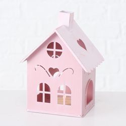 06-2003807-Boltze-Laterne-Kufstein-Haus-rosa-Einzeln-klein.jpg B. 3tlg. Set Laterne Kufstein rosa aus Metall - 2003807_Bild_6