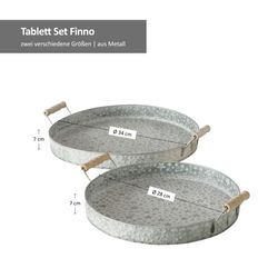 07-2024414-Tablett-Finno-2tlg-Set-Bemassung.jpg B. 2tlg Set Tablett Finno mit Sternendekor - 2024414_Bild_7