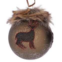 04-2023443-Boltze-Weinachtskugel-Cedrik-Einzeln-hellbraun.jpg B. 4tlg Set Weihnachtskugeln Cedrik - 2023443_Bild_4