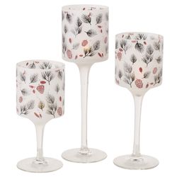 01-2025001-Boltze-Windlicht-Pino-auf-Fuss-3tlg-Set.jpg B. 3tlg Set Windlicht Pino - 2025001_Bild_1