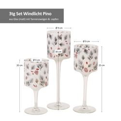 07-2025001-Boltze-Windlicht-Pino-auf-Fuss-3tlg-Set-Bemassung.jpg B. 3tlg Set Windlicht Pino - 2025001_Bild_7