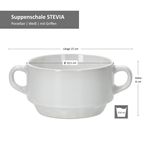 6er Set Stiva Suppenschale weiß 250 ml_Bild_5