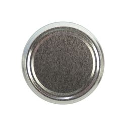 sturzglas-deckel-silber-1.jpg 75er Set Sturzglas 125 ml Marmeladenglas Einmachglas Einweckglas To 66 silberner Deckel incl. Diamant-Zucker Gelierzauber Rezeptheft_Bild_3