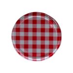 20er Set Deckel To 82 rot kariert passend für 230ml / 350ml / 435ml Gläser incl. Diamant-Zucker Gelierzauber Rezeptheft_Bild_1