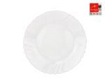 flach 32cm aus Opal-Hartglas