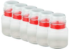 290-6er.jpg 6er Set Vorratsdose Prestige - 290ml Vorratsbehälter aus Kristallglas mit Aromaverschluss_Bild_2