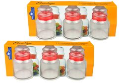 290karton6er.jpg 6er Set Vorratsdose Prestige - 290ml Vorratsbehälter aus Kristallglas mit Aromaverschluss_Bild_3