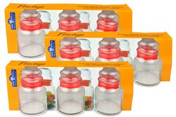 290karton9er.jpg 9er Set Vorratsdose Prestige - 290ml Vorratsbehälter aus Kristallglas mit Aromaverschluss_Bild_3
