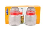 2er Set Vorratsdose Prestige - 635ml Vorratsbehälter aus Kristallglas mit Aromaverschluss_Bild_2