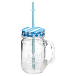 02-Werner-Voss-Smoothie-Glas-Becher-mit-Henkel-Strohhalm-blau-vorne.jpg Smoothies und andere Erfrischungsgetränke_Bild_2