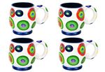 4er Becher Set mit Punkte-Dekor (weiß) - Jameson & Tailor 1268 _Bild_2