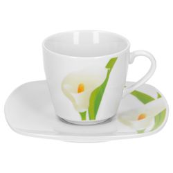 van-well-calla-espresso-tasse-untertasse-frontal.jpg 6er Set Espressotasse mit Espressountertasse Calla _Bild_3