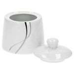 2er Set Milch und Zucker Milchkännchen 25cl und Zuckerdose 28cl Silver Night_Bild_3