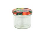 48er Set Sturzglas 125 ml To 66 Obst Dekor Deckel incl. Diamant Gelierzauber Rezeptheft_Bild_1