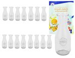 16er Set Weck Gläser 530ml Saftflasche mit 16 Glasdeckeln inkl. Gelierzauber Rezeptheft von Diamantzucker_Bild_4