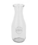 16er Set Weck Gläser 530ml Saftflasche mit 16 Glasdeckeln inkl. Gelierzauber Rezeptheft von Diamantzucker_Bild_1