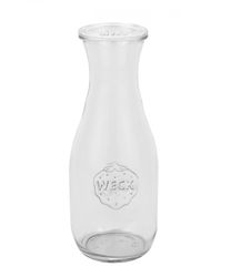 1er1.jpg 16er Set Weck Gläser 530ml Saftflasche mit 16 Glasdeckeln inkl. Gelierzauber Rezeptheft von Diamantzucker_Bild_1
